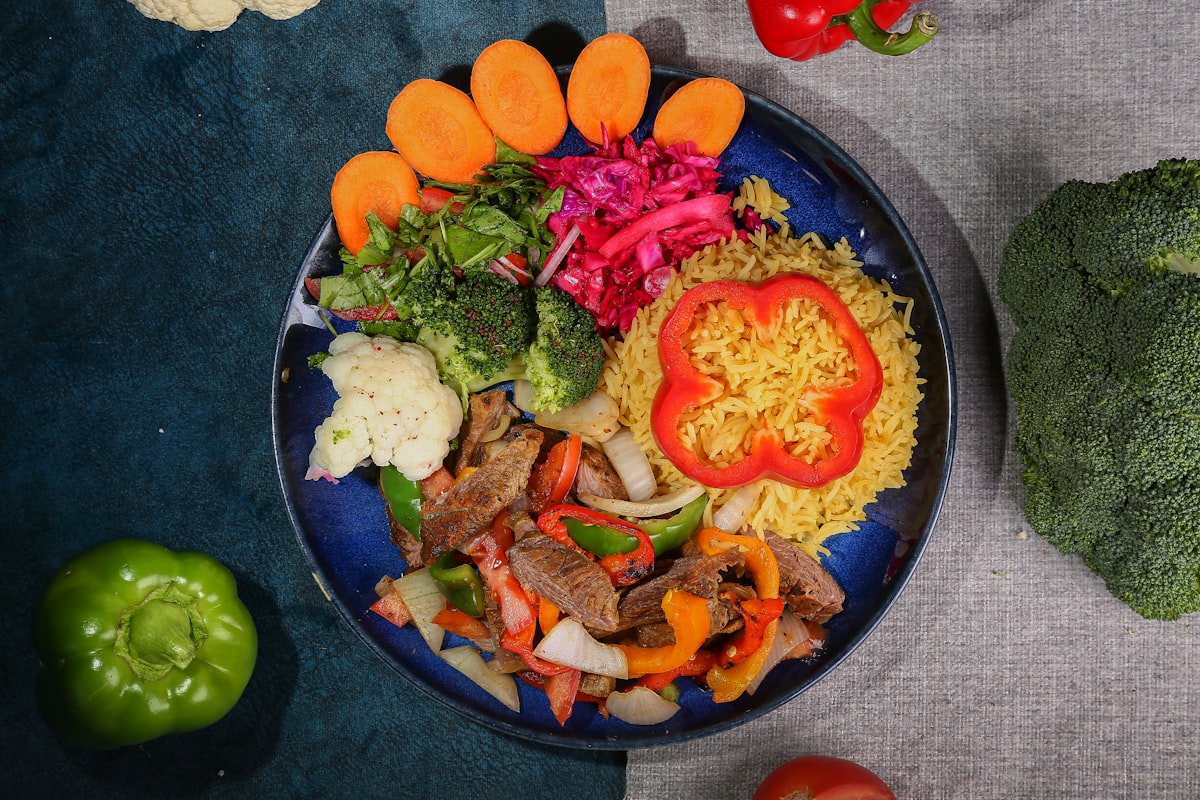 Alimentos frescos y saludables
